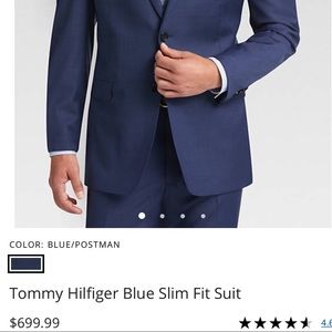 Tommy Hilfiger Slim Fit Suit Size 38 Coat 17